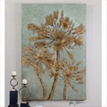 Furniture Rewards - Uttermost Golden Leaves Painting